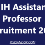 NIH Assistant Professor Recruitment 2025