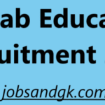 Punjab Education Recruitment 2025
