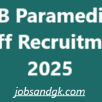 RRB Paramedical Staff Recruitment 2025