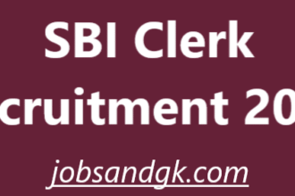SBI Clerk Recruitment 2025