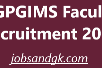 SGPGIMS Faculty Recruitment 2025