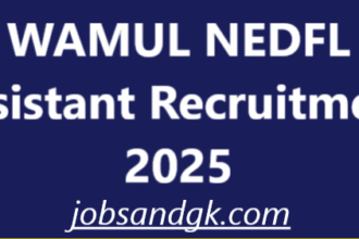 WAMUL NEDFL Assistant Recruitment 2025
