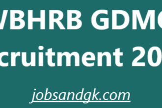 WBHRB GDMO Recruitment 2025