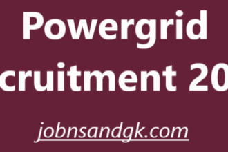 Powergrid Recruitment 2025