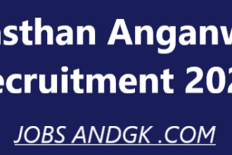 Rajasthan Anganwadi Recruitment 2025