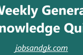 Weekly General Knowledge Quiz