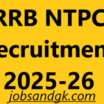 RRB NTPC Recruitment 2025-26