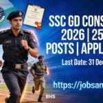 SSC GD Constable Recruitment 2026