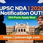 UPSC NDA NA Recruitment 2026