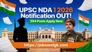 UPSC NDA NA Recruitment 2026