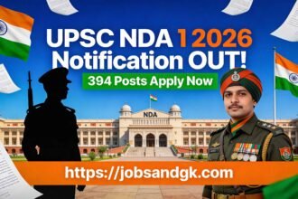 UPSC NDA NA Recruitment 2026