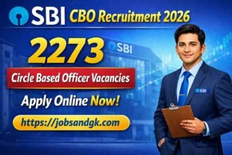SBI CBO Recruitment 2026