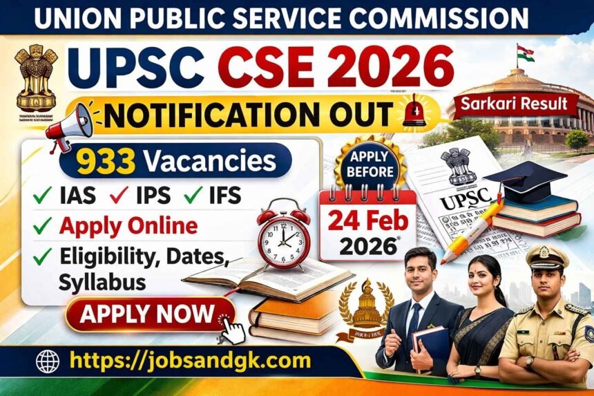 UPSC CSE 2026
