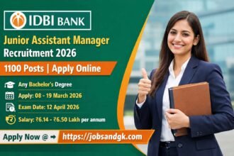 IDBI Bank Recruitment 2026