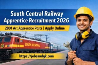 SCR Apprentice Recruitment 2026